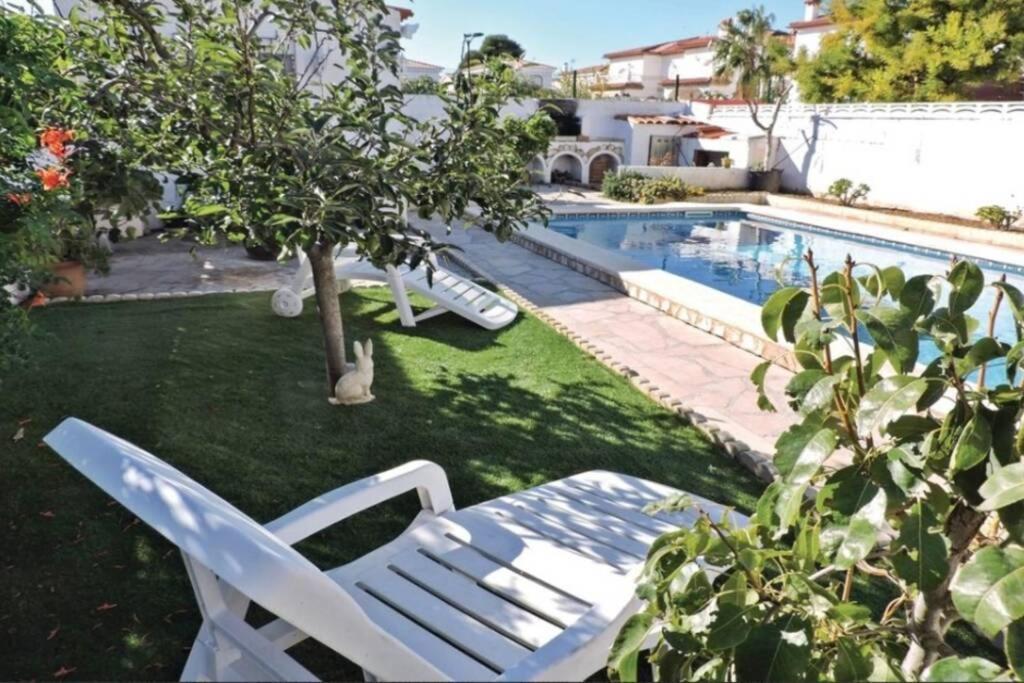 Preciosa Casa Con Piscina Al Lado De La Playa Villa Miami Playa Eksteriør billede